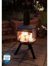 Outdoor Modern Chiminea Fire