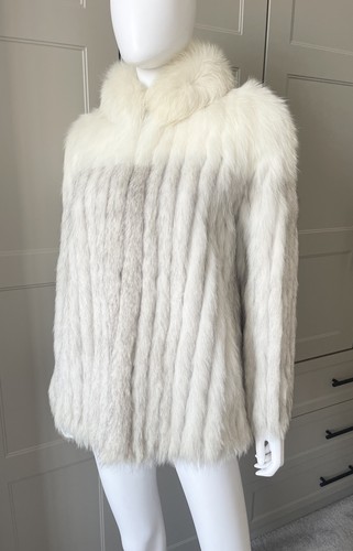 Saga real blue fox fur - saga,