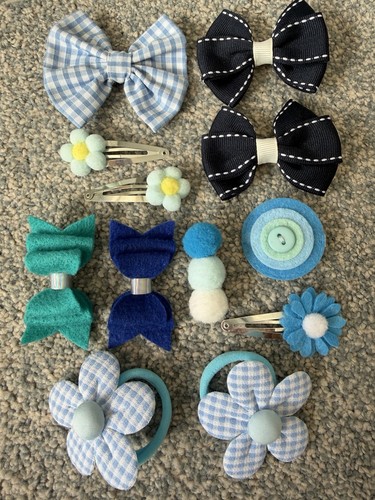Handmade girls blue gingham - girls,