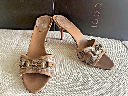 Gucci monogram horsebit - gucci,