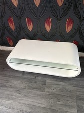 coffee table used white