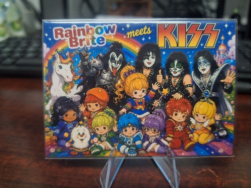 Custom kiss meets - kiss, rainbow