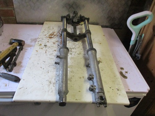 Kawasaki z200 front - z200, forks