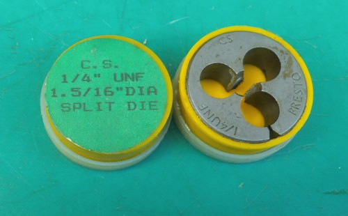 Engineers unf circular die - 1/4,