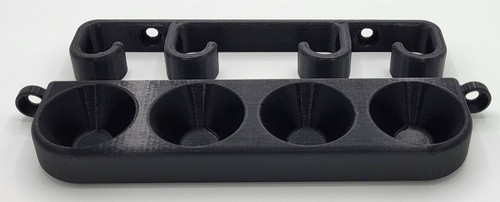 Pool cue wall mount holder - cue,