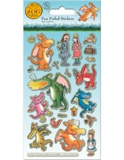 ZOG Fun Foiled Stickers sheet Official Product over 20 Stickers Julia Donaldson
