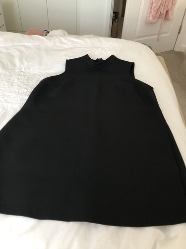 Black sleeveless dress - m&s,