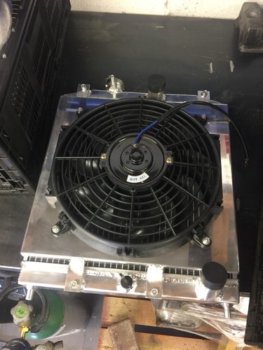 Row radiator shroud - radiator,