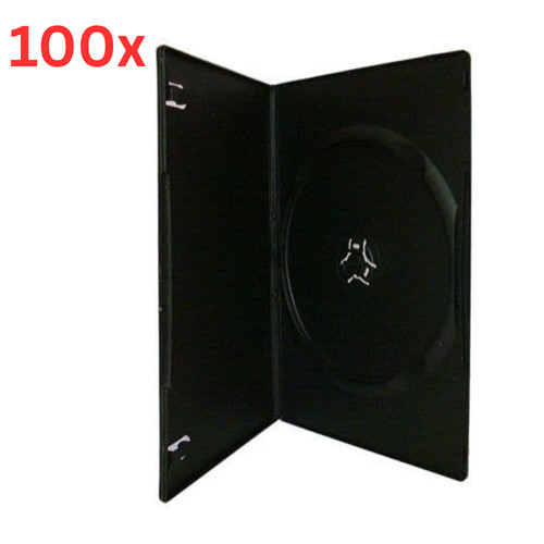 100 dvd cases 7mm - 100,