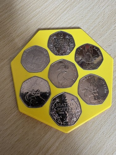 Beatrix potter pence - 50, coin