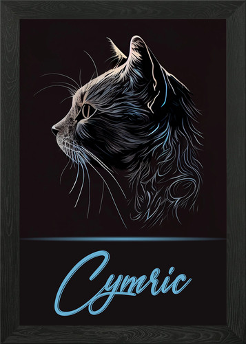 Elegant cymric framed wall - elegant, art
