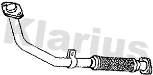Klarius front pipe for cat