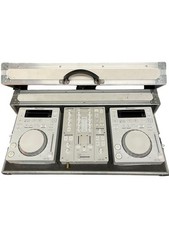 Pioneer DJM-350 & 2x CDJ-350 in Limited Edition White Flight Case 