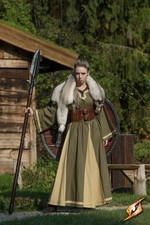 Medieval Green/Beige Astrid