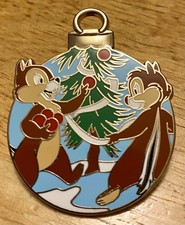 Chip & Dale Decorating Tree from Pluto's Christmas Tree Mystery Set Pin LR 2025