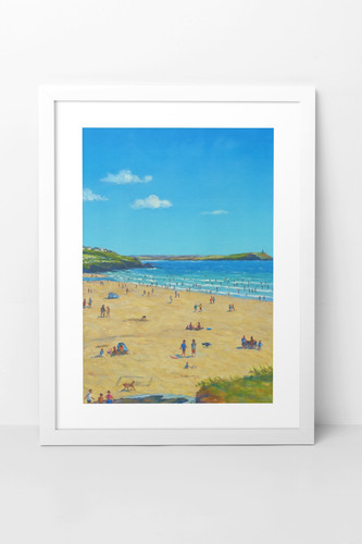 Polzeath view from - from, beach