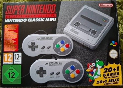 Nintendo super nes classic - super,