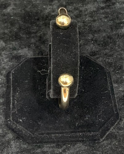 9ct yellow gold torque - , bangle