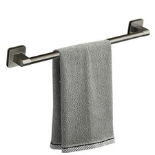 Self Adhesive Single Rail Rack Towel Rail Wall Mounted Towel Holder for Bathroom