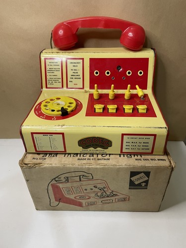 Vintage toy town telephone - vintage, toy-town