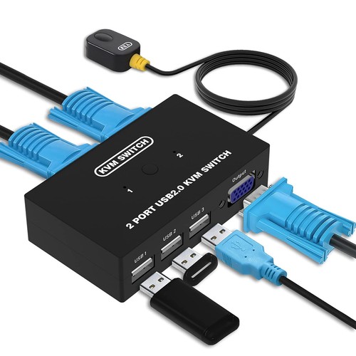 Vga kvm switch port - vga,