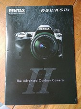 Pentax K5II Manual Handbook Original  26 Pages Brochure