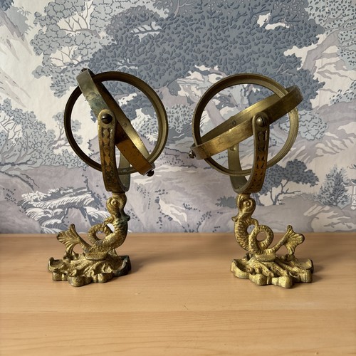 Antique metal brass - antique, gimbal