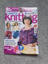 Simply Knitting Issue 63 Feb 2010 Alan Dart Pierrot & Pierrette Fools For Love