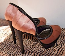 VT Collection DB Pink High Heeled Court Shoes