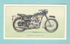 TRIUMPH  TIGER  100  -  BRITISH  MOTOR  CYCLE  OF  THE  FIFTIES