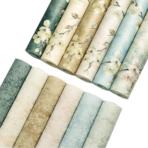 Retro luxury floral damask - retro,