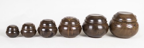 Korean earthenware jar onggi - earthenware,