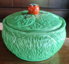 BESWICK CABBAGE TOMATO 230  SUGAR POT, JAM POT SAUCE POT