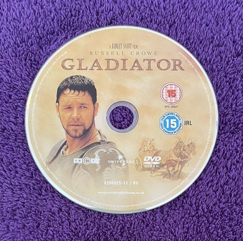 Gladiator dvd disc - gladiator,