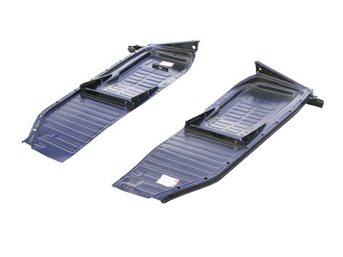 Pair floor pan halfs vw - of,