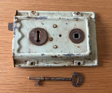Antique Vintage Rim Door Lock