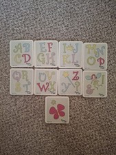 Set of 9: Provo Craft Fairy Alphabet Die Cutters