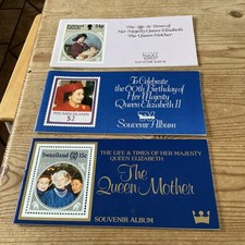 3 Souvenir Stamp Albums Empty