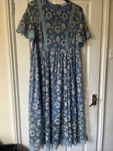 Ticosa blue floral lace - ticosa,
