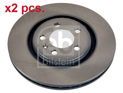 Pcs front brake - x2,