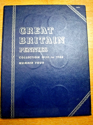 Whitman folder pennies 1930 - pennies, to
