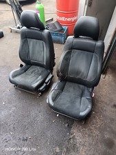 VOLVO C70 COUPE CONVERTIBLE Front & Rear Seats Dark Leather Alcantara 