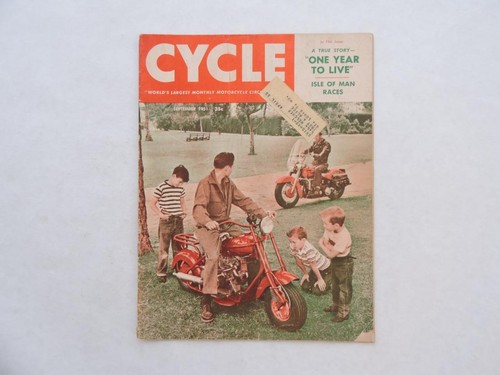 Cycle magazine september 1951 - cycle,