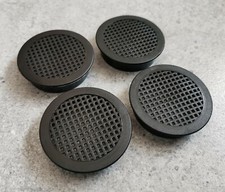 Black round drop out floor - black,