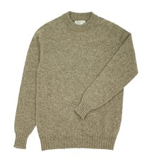 Modern Fit Shetland Crew Neck Jumper