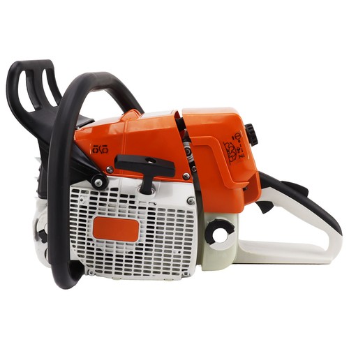 Gasoline chain saw power - chain, head