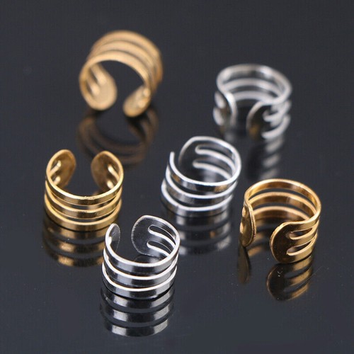 10pcs adjustable hair rings - 10pcs,