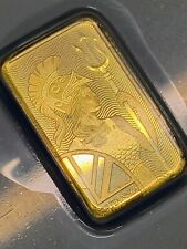 1 Gram Solid 24ct Gold Bar 999.9 Pure Fine Bullion Royal Mint COA Sealed