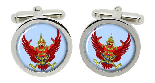 Thailand round cufflinks - thailand,