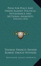 PLEAS FOR PEACE AND UNION